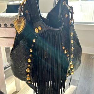 Gucci Baboushka suede fringe bag